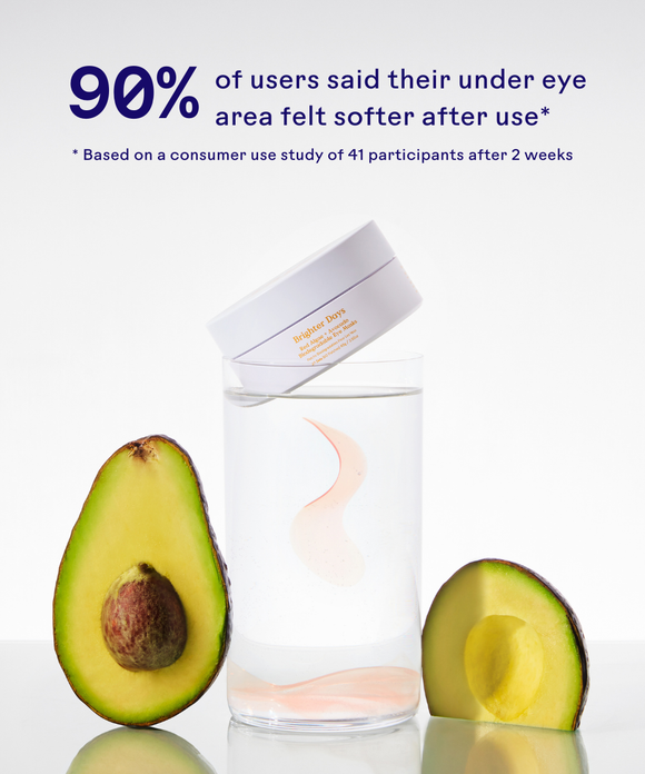 Brighter Days Red Algae + Avocado Biodegradable Eye Mask