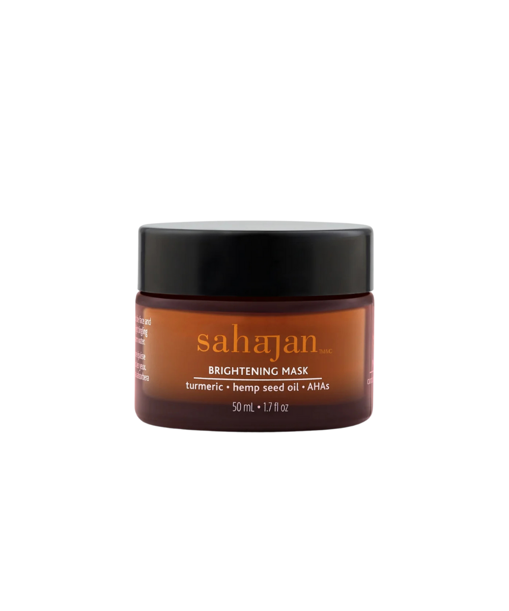 Brightening Mask - Turmeric & AHA - Sahajan Ayurvedic Skincare