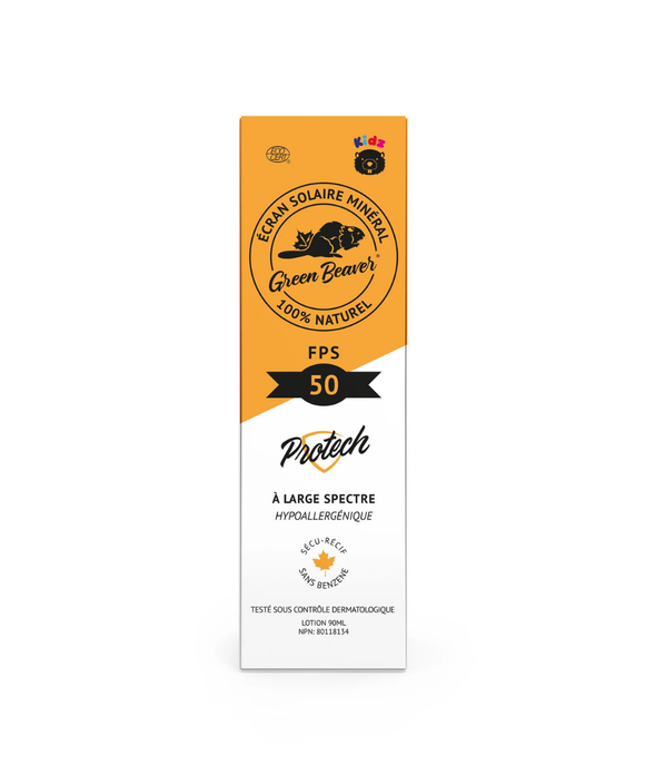 SPF 50 Kids Protech Natural Mineral Sunscreen
