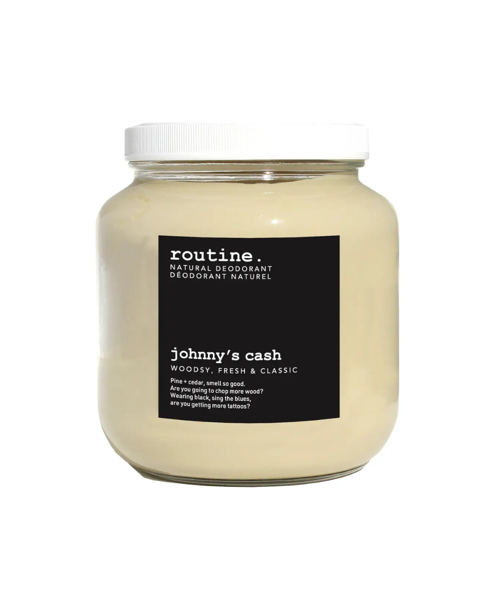 Johnny's Cash Deodorant Jar - Vegan/Beeswax Free