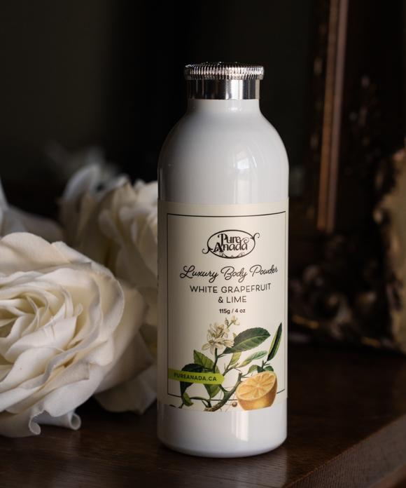 Luxury Body Powder - White Grapefruit & Lime