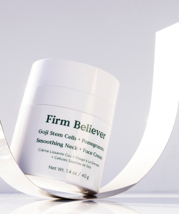Firm Believer Goji Stem Cell + Pomegranate Smoothing Neck + Face Cream