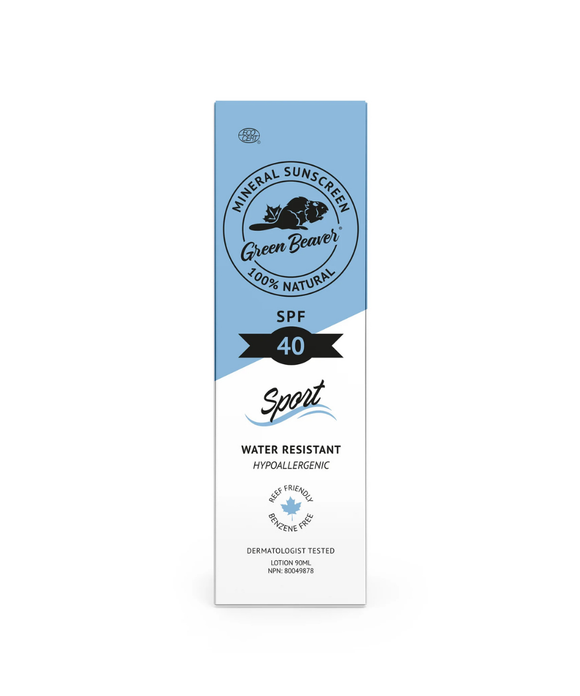 SPF 40 Sport Natural Mineral Sunscreen