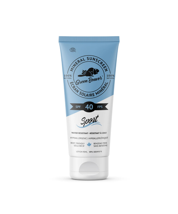 SPF 40 Sport Natural Mineral Sunscreen