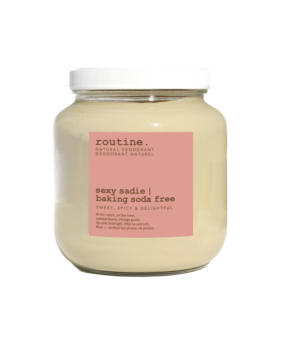 Sexy Sadie Deodorant Jar - Baking Soda Free