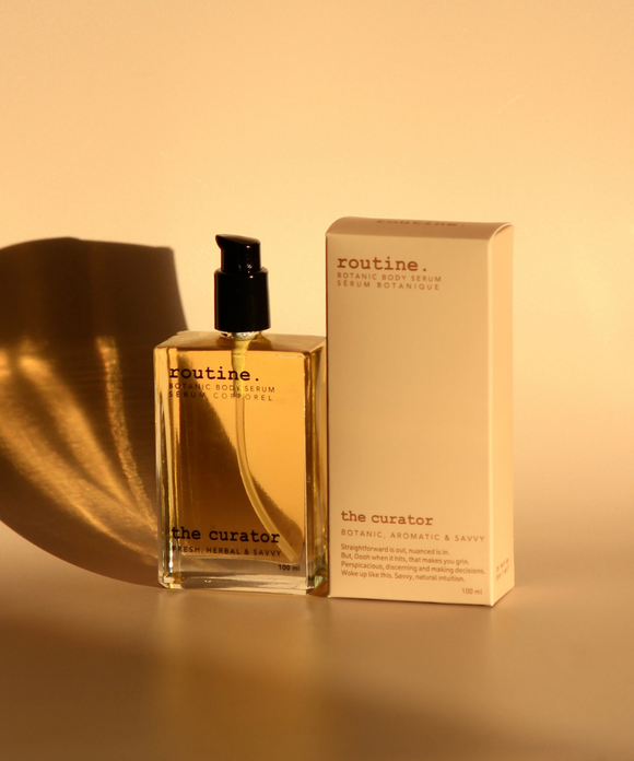 The Curator Botanic Body Serum - Routine