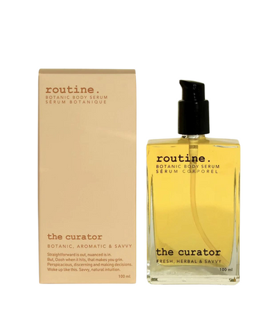The Curator Botanic Body Serum - Routine