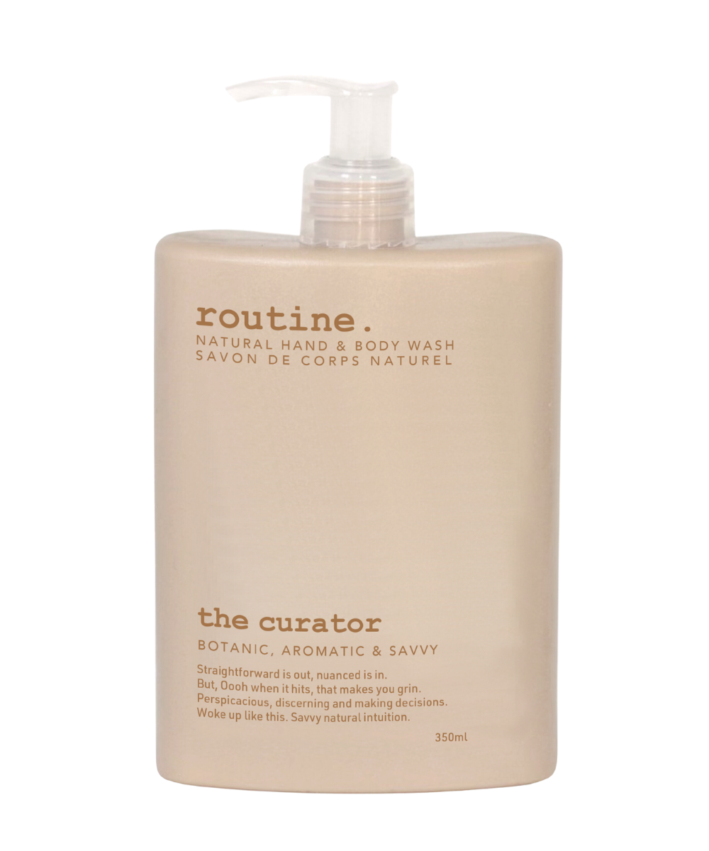 The Curator Natural Hand & Body Wash - Routine