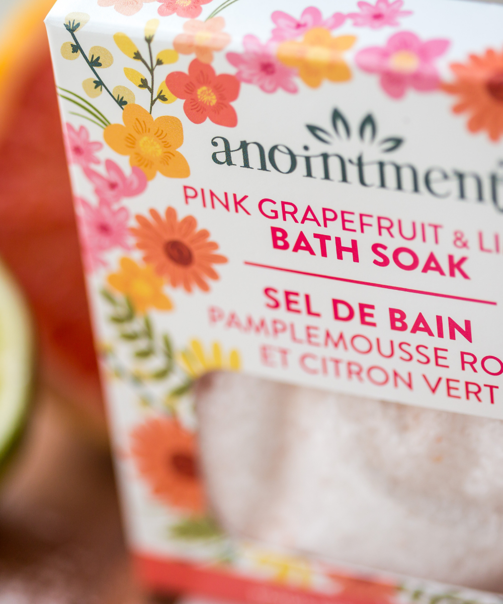 Pink Grapefruit & Lime Bath Soak - Anointment