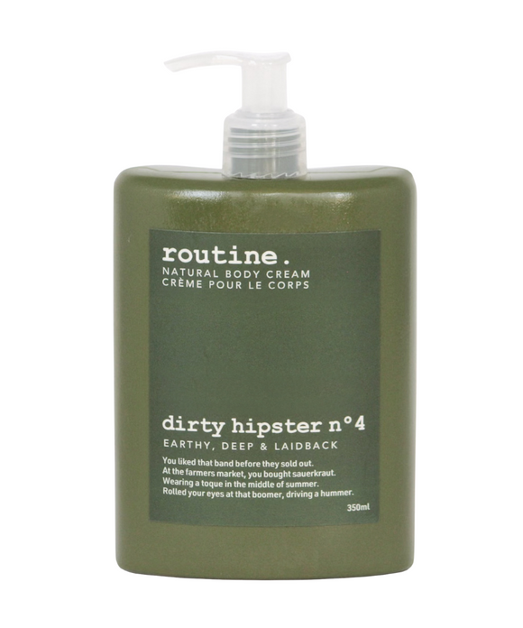 Dirty Hipster No. 4 Natural Body Cream