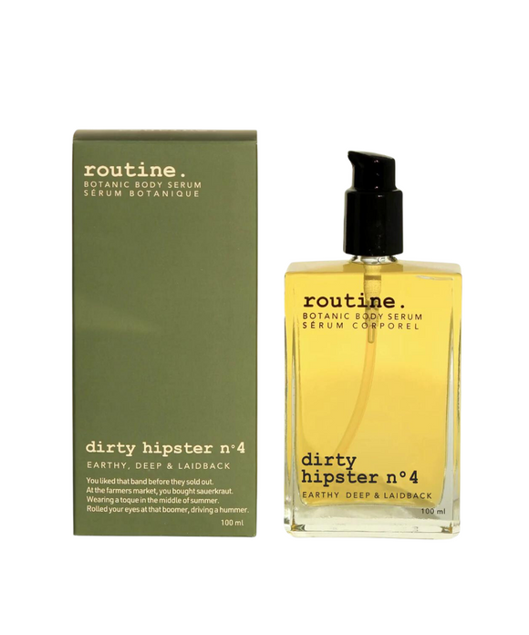 Dirty Hipster No. 4 Botanic Body Serum - Routine