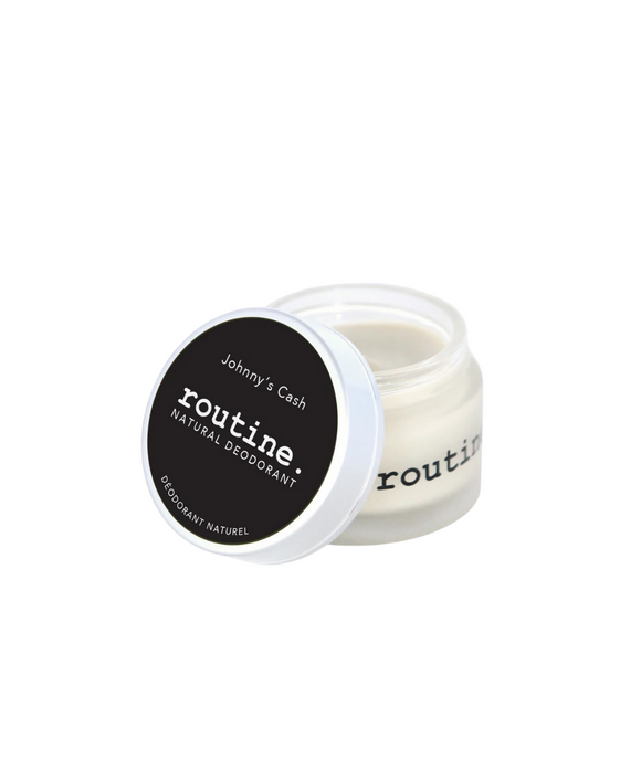 Johnny's Cash Deodorant Jar - Vegan/Beeswax Free - Routine
