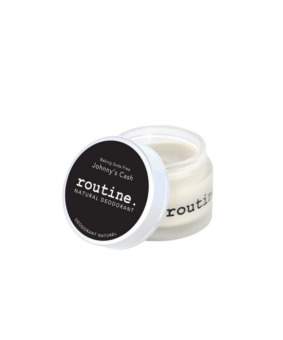 Johnny's Cash Deodorant Jar - Baking Soda Free - Routine