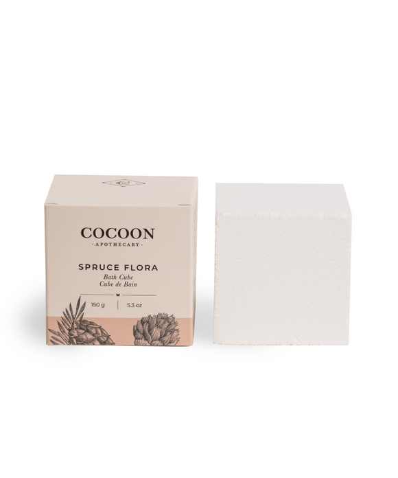 Bath Cube - Spruce Flora - Cocoon Apothecary