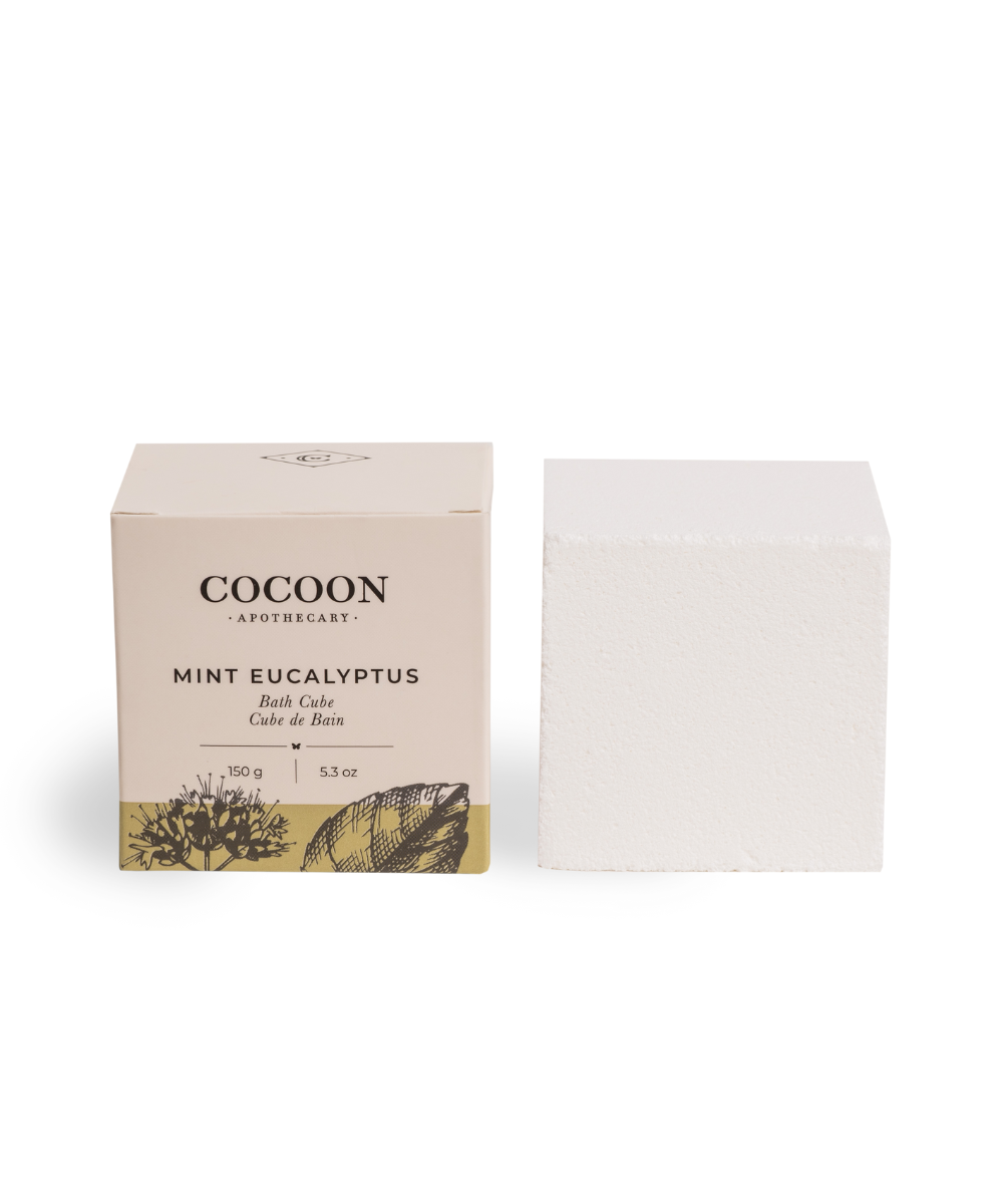 Bath Cube - Mint Eucalyptus - Cocoon Apothecary