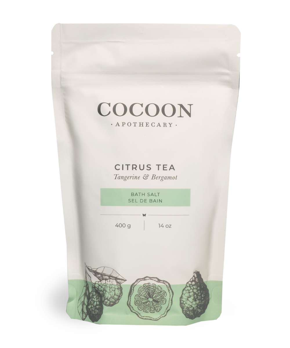 Bath Salts - Citrus Tea - Cocoon Apothecary