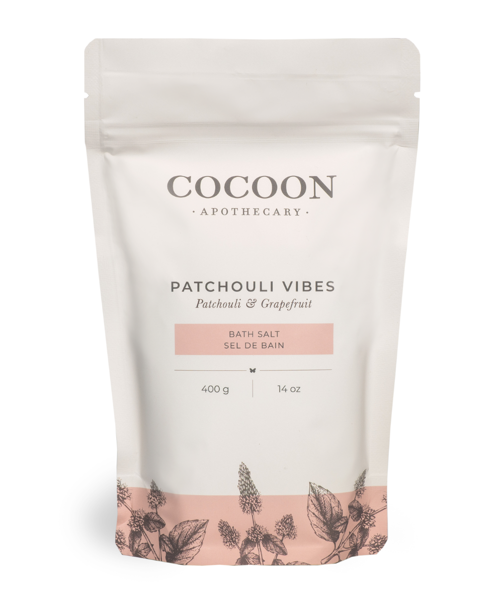 Bath Salts - Patchouli Vibes - Cocoon Apothecary
