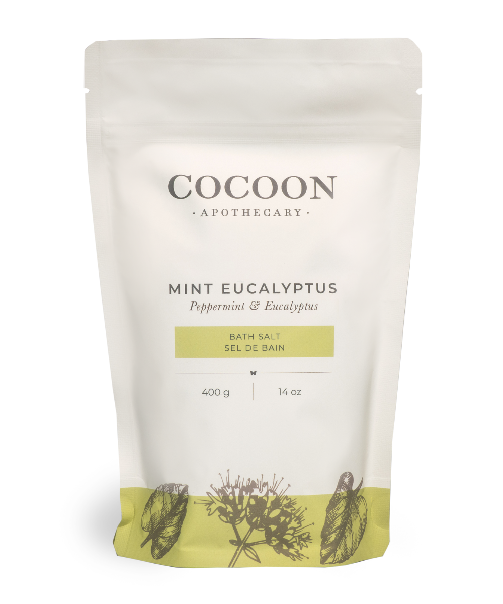 Bath Salts - Mint Eucalyptus - Cocoon Apothecary