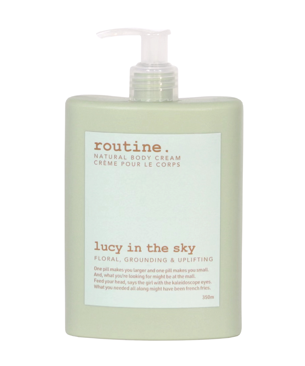 Lucy in the Sky Natural Body Cream - Routine