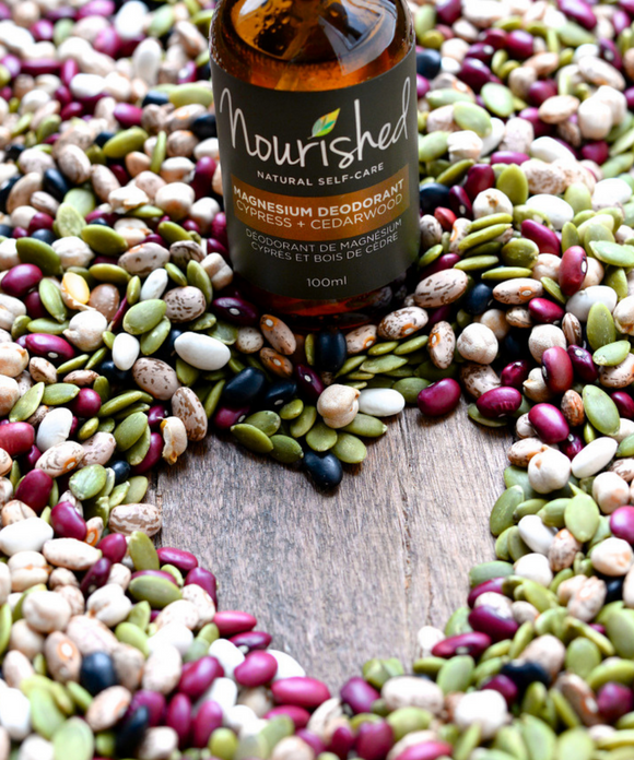 Magnesium Deodorant – Cypress + Cedarwood - Nourished Magnesium