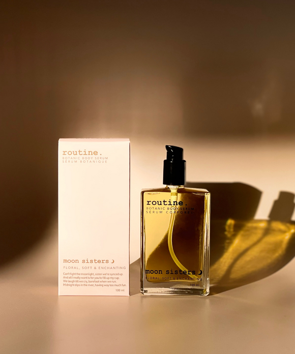 Moon Sisters Botanic Body Serum - Routine
