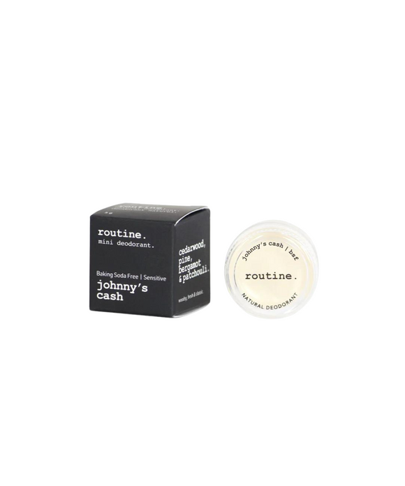 Johnny's Cash Baking Soda Free Deodorant Mini - Routine
