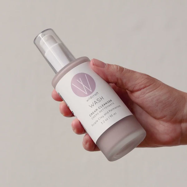 Wash Cream Cleanser | Purple Clay & Palmarosa - Wildcraft Skincare