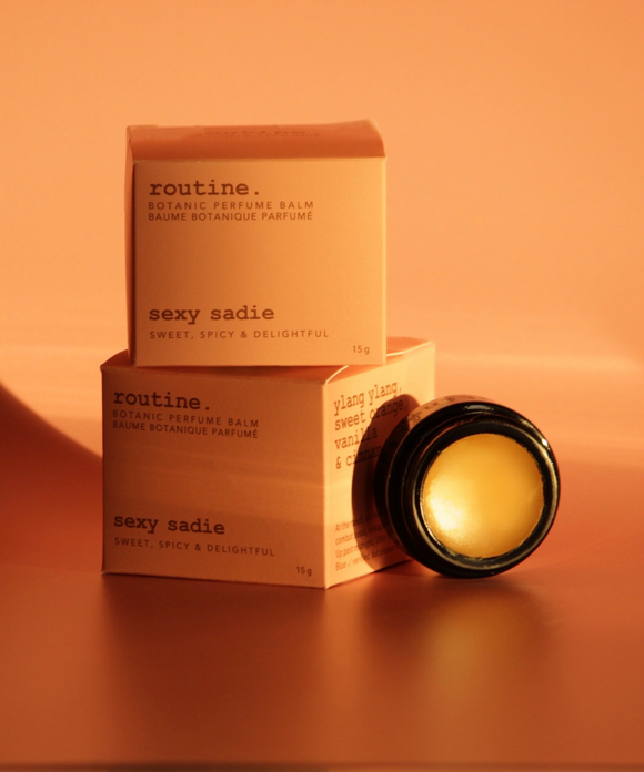 Sexy Sadie Botanic Perfume Balm - Routine