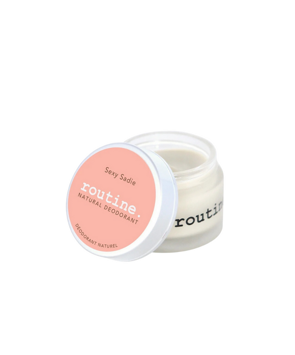 Sexy Sadie Deodorant Jar - Vegan/Beeswax Free - Routine
