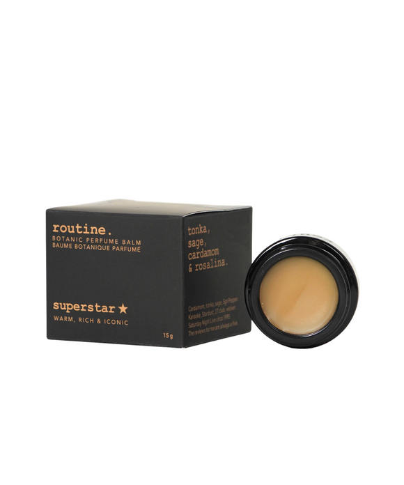 Superstar Botanic Perfume Balm - Routine