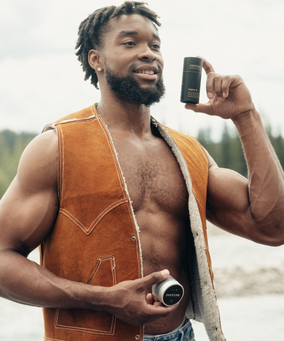 Superstar Deodorant Jar - Activated Charcoal - Routine