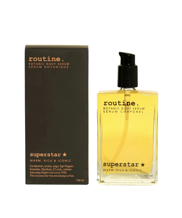 Superstar Botanic Body Serum - Routine