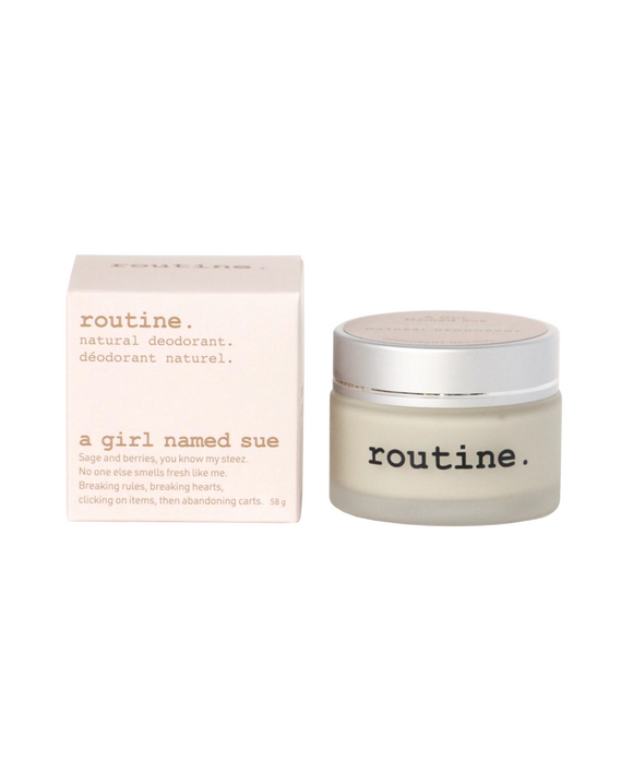 A Girl Named Sue Deodorant Jar - Routine