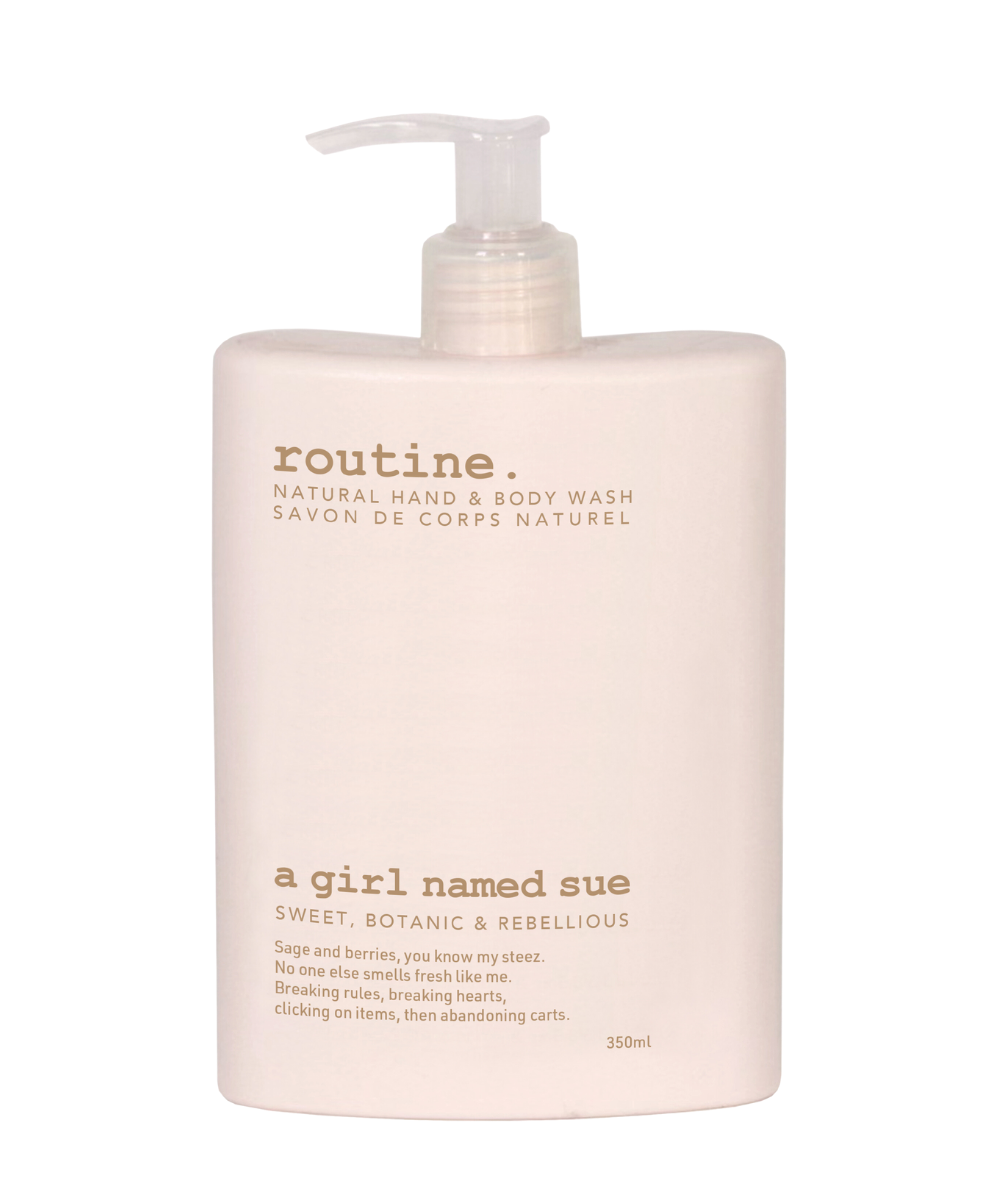 A Girl Named Sue Natural Hand & Body Wash - Routine