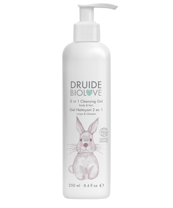 2-in-1 Cleansing Gel Body & Hair - Druide BioLove