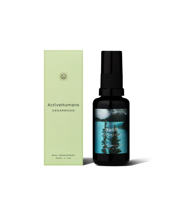Banff - Cedarwood Deodorant Spray - Active Humans