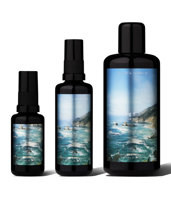 Big Sur - Sea Salt Deodorant Spray - Active Humans | Portia-Ella