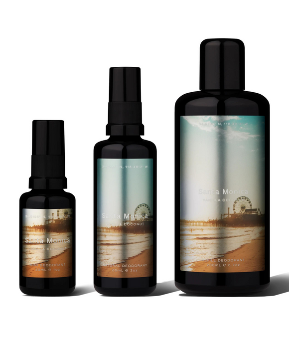 Santa Monica - Vanilla Coconut Deodorant Spray - Active Humans