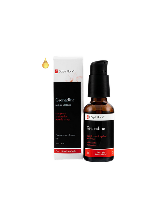 Grenadine Day Antioxidant Facial Cocktail - Corpa Flora
