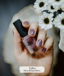 Purple/Black Glamour Nail Polish | Taffeta - Pure Anada