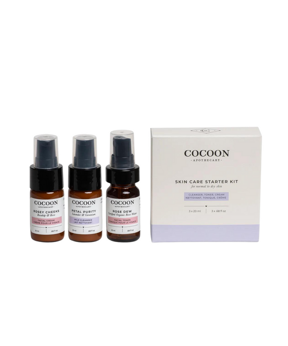 Skin Care Starter Kit Normal Skin - Cocoon Apothecary - Portia-Ella