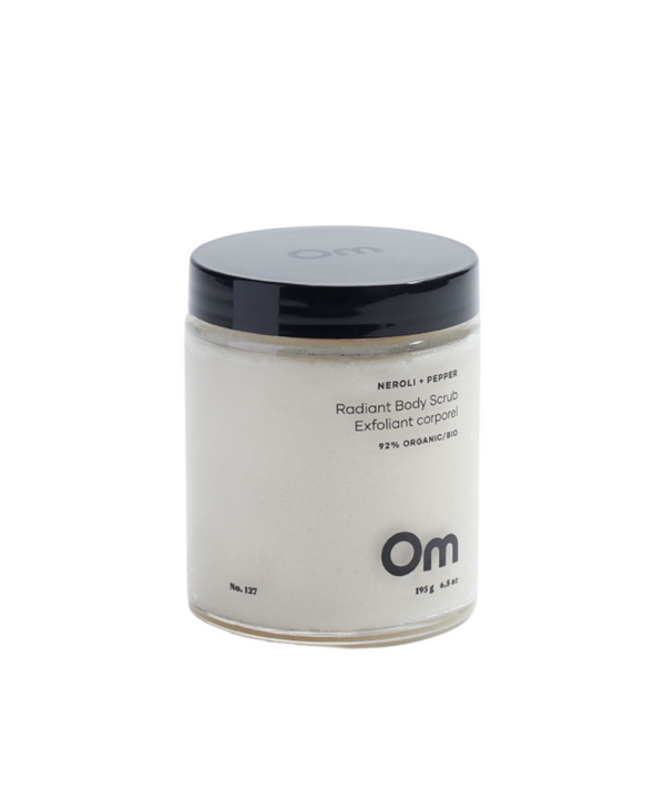 Neroli + Pepper Radiant Body Scrub - Om Organics