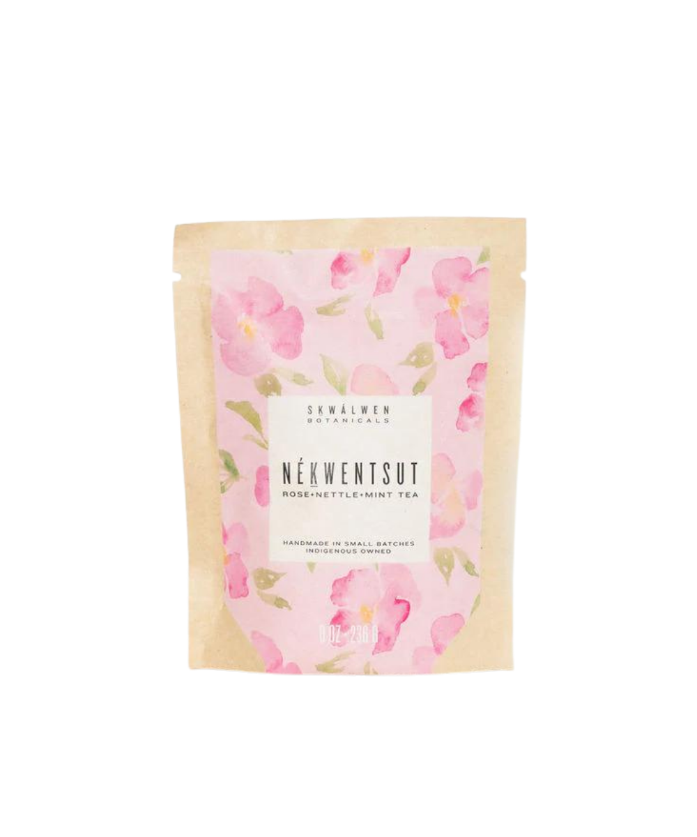 Nékwentsut Tea │ Rose, Nettle & Mint  - Sḵwálwen Botanicals