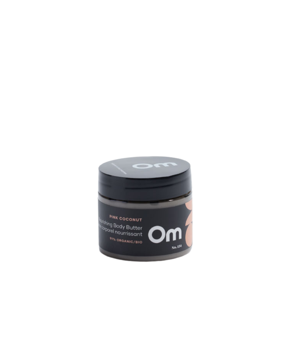 Pink Coconut Whipped Body Butter - Om Organics
