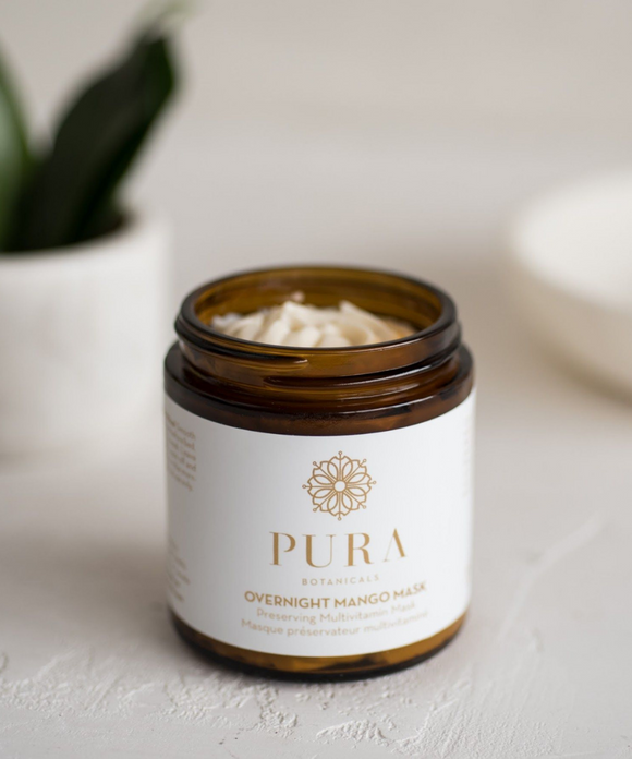 Overnight Mango Mask - Pura Botanicals - Portia-Ella