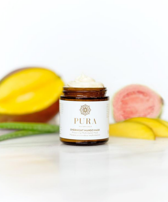 Overnight Mango Mask - Pura Botanicals - Portia-Ella
