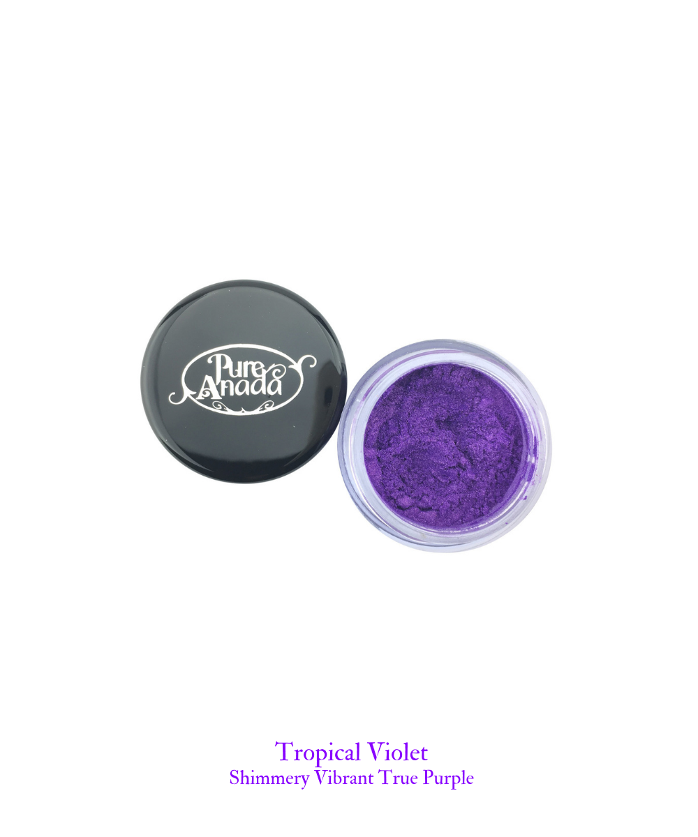 Pure Anada Loose Purple Eyeshadows │ Tropical Violet - Pure Anada