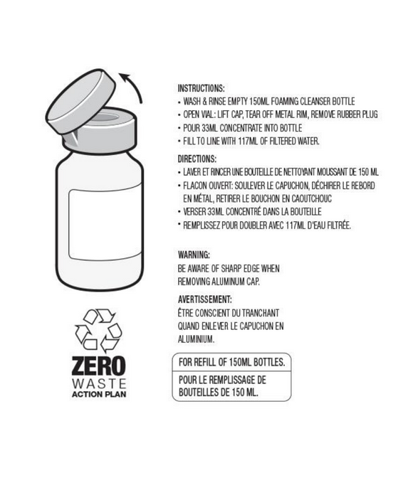 Gentle Foaming Cleanser - Refill Concentrate