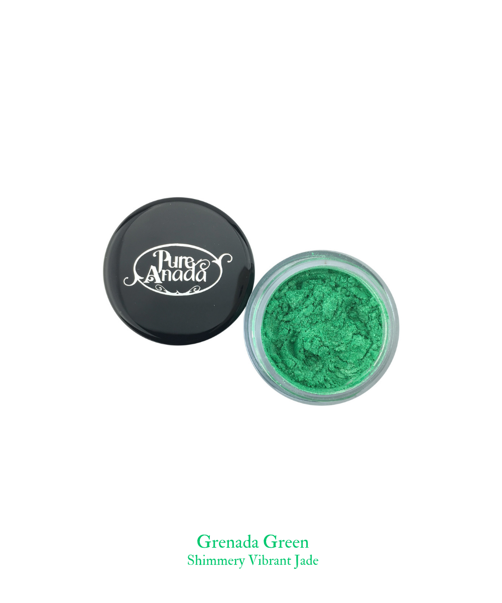 Pure Anada Loose Green Eyeshadows │ Grenada Green - Pure Anada