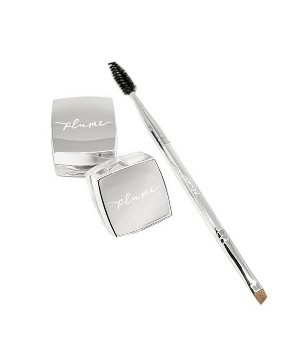 Nourish & Define Brow Pomade & Brush Duo | 6 Shades - Plume Science